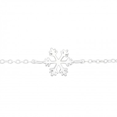 Snowflake - 925 Sterling Silver Bracelets SD18537