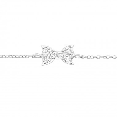 Tie bow - 925 Sterling Silver Bracelets SD18605
