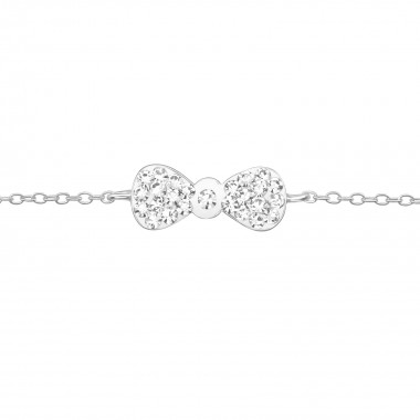 Tie bow - 925 Sterling Silver Bracelets SD19260