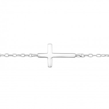Cross Inline - 925 Sterling Silver Bracelets SD21747