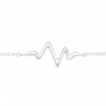 Heartbeat - 925 Sterling Silver Bracelets SD23194 Heartbeat - 925 Sterling Silver Bracelets SD23194
