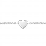 Heart - 925 Sterling Silver Bracelets SD23540 Heart - 925 Sterling Silver Bracelets SD23540