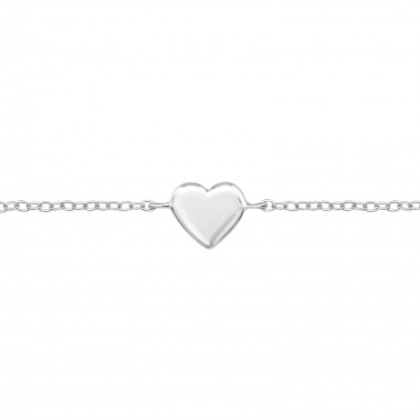 Heart - 925 Sterling Silver Bracelets SD23540