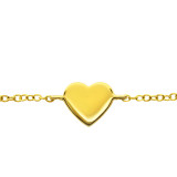 Heart - 925 Sterling Silver Bracelets SD23541