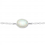 Oval - 925 Sterling Silver Bracelets SD31554