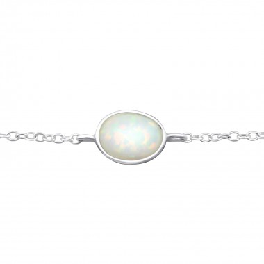 Oval - 925 Sterling Silver Bracelets SD31554