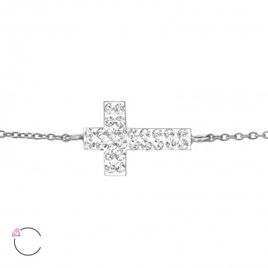 Cross - 925 Sterling Silver Bracelets SD36314