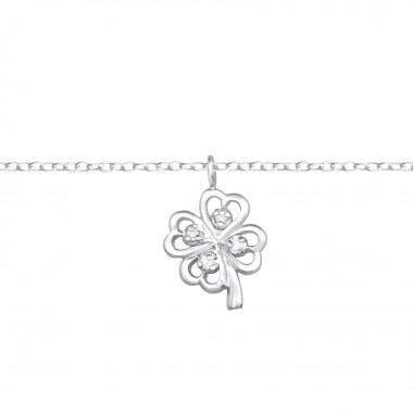 Lucky Clover - 925 Sterling Silver Bracelets SD37092