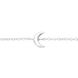 Moon - 925 Sterling Silver Bracelets SD37126