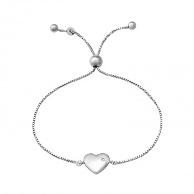 Heart - 925 Sterling Silver Bracelets SD37474