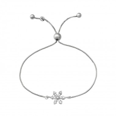 Snowflake - 925 Sterling Silver Bracelets SD37476