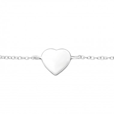 Heart - 925 Sterling Silver Bracelets SD37550