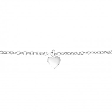 Heart - 925 Sterling Silver Bracelets SD38514