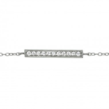 Bar - 925 Sterling Silver Bracelets SD39184