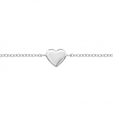 Heart - 925 Sterling Silver Bracelets SD39344