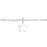 Star - 925 Sterling Silver Bracelets SD39375