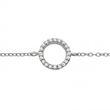 Circle - 925 Sterling Silver Bracelets SD39698