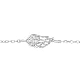 Wing - 925 Sterling Silver Bracelets SD40955