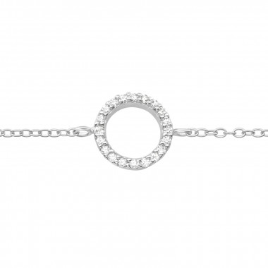 Circle - 925 Sterling Silver Bracelets SD42615