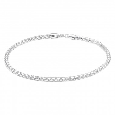 Cable Chain - 925 Sterling Silver Bracelets SD42853