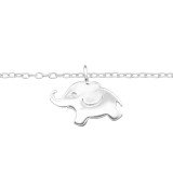 Elephant - 925 Sterling Silver Bracelets SD43394
