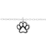 Paw Print - 925 Sterling Silver Bracelets SD43654