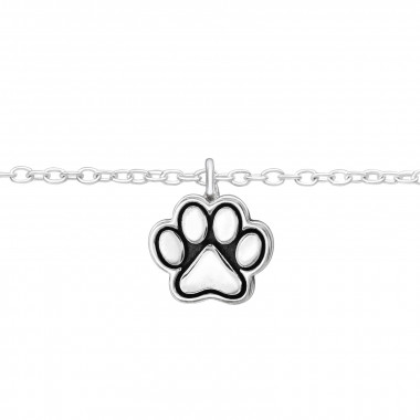 Paw Print - 925 Sterling Silver Bracelets SD43654