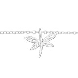 Dragonfly - 925 Sterling Silver Bracelets SD43673