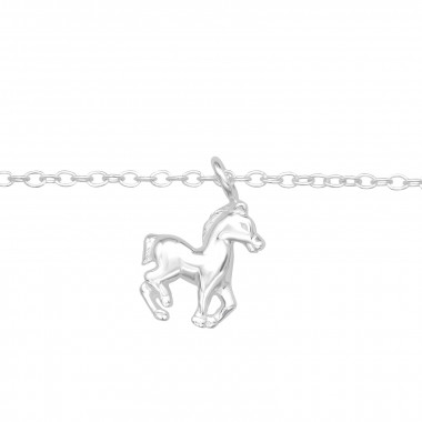 Horse - 925 Sterling Silver Bracelets SD43678
