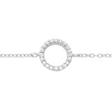 Circle - 925 Sterling Silver Bracelets SD43714