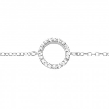 Circle - 925 Sterling Silver Bracelets SD43714