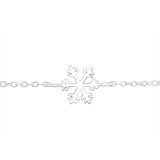 Snowflake - 925 Sterling Silver Bracelets SD43719