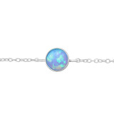 Round - 925 Sterling Silver Bracelets SD43721