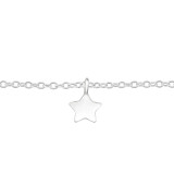 Star - 925 Sterling Silver Bracelets SD43746