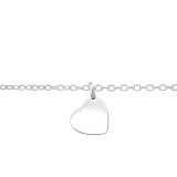 Heart - 925 Sterling Silver Bracelets SD43747
