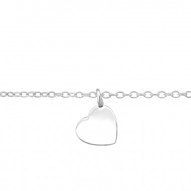 Heart - 925 Sterling Silver Bracelets SD43747