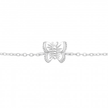 Butterfly - 925 Sterling Silver Bracelets SD43767