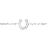 Horseshoe - 925 Sterling Silver Bracelets SD44291