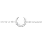 Crescent Moon - 925 Sterling Silver Bracelets SD44292