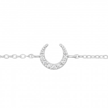 Crescent Moon - 925 Sterling Silver Bracelets SD44292