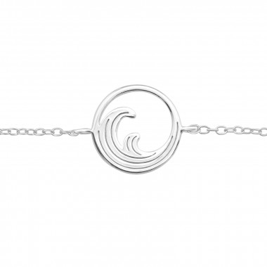 Wave - 925 Sterling Silver Bracelets SD44295