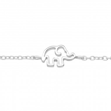 Elephant - 925 Sterling Silver Bracelets SD44300