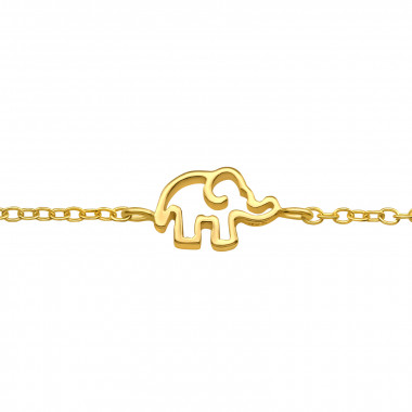 Elephant - 925 Sterling Silver Bracelets SD44301