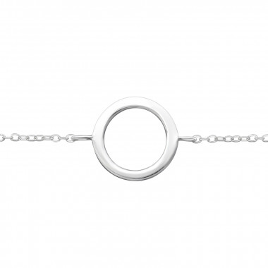 Circle - 925 Sterling Silver Bracelets SD44698