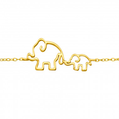 Elephant - 925 Sterling Silver Bracelets SD46095