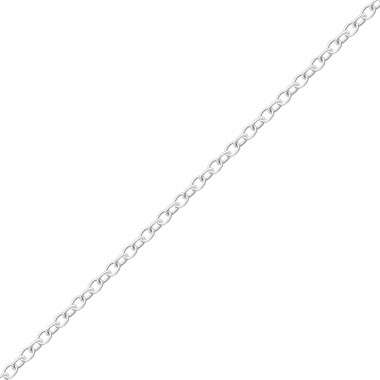 Cable Chain 18cm - 925 Sterling Silver Bracelets SD48682