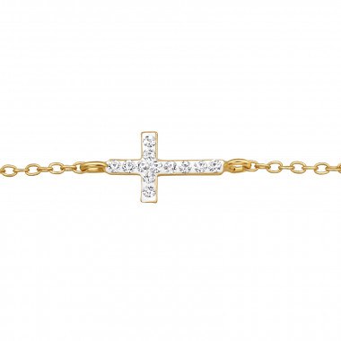 Cross - 925 Sterling Silver Bracelets SD49094