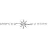 Sparkling Star - 925 Sterling Silver Bracelets SD49095