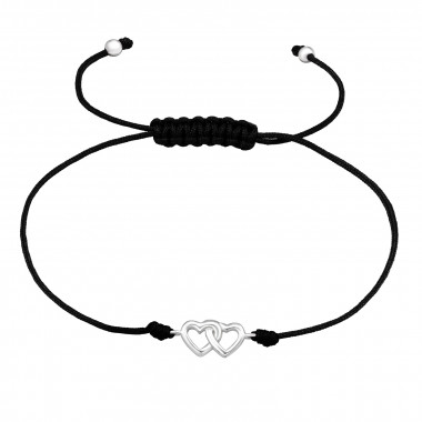 Hearts - Nylon Cord Corded Bracelets SD25479