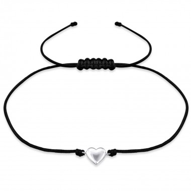 Heart - Nylon Cord Corded Bracelets SD31766